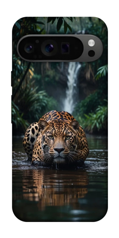 Чохол на Google Pixel 9 Pro Leopard in water фото 1 з 1