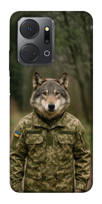 Чохол на Huawei Honor X7a Вовк захисник фото 1 з 1