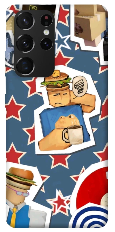 Чохол на Samsung Galaxy S21 Ultra Roblox v2 фото 1 з 1