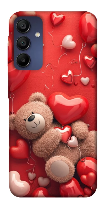 Чохол на Samsung Galaxy A15 4G/5G bear in hearts фото 1 з 1