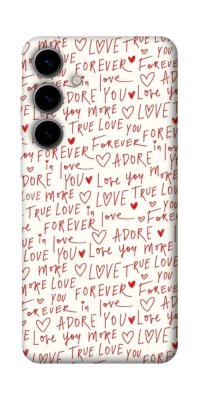 Чохол на Samsung Galaxy S25 Love aesthetic ver.4 фото 1 з 1