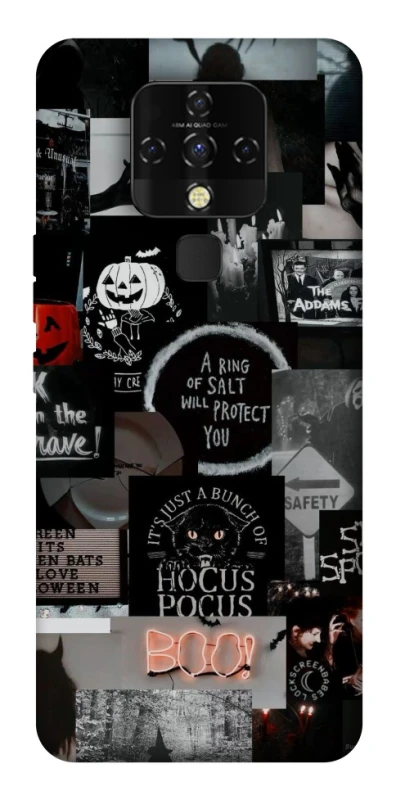 Чохол на TECNO Camon 16 SE Halloween aesthetics ver.3 фото 1 з 1