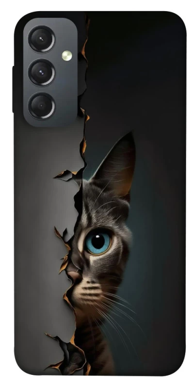 Чохол на Samsung Galaxy A24 4G Кіт-підглядач v2 фото 1 з 1