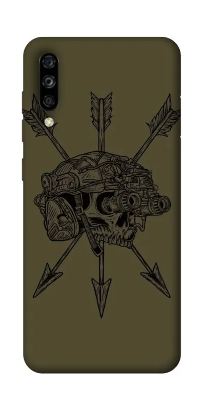 Чехол на ZTE Blade A7s (2019) Mil skull фото 1 из 1