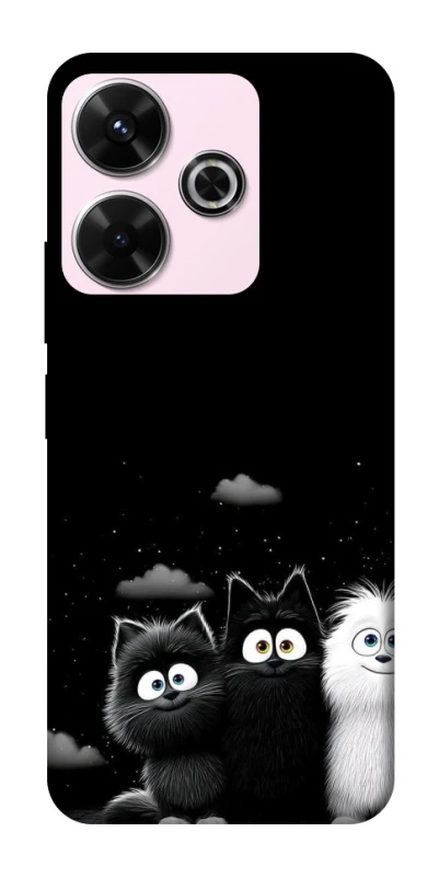 Чохол на Xiaomi Poco M6 4G Three Cats фото 1 з 1