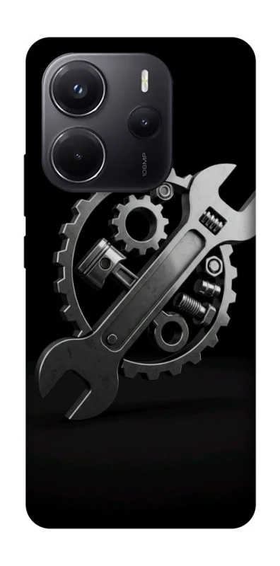 Чохол на Xiaomi Redmi Note 14 4G (Europe version) Mechanic v2 фото 1 з 1