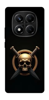 Чехол на Xiaomi Redmi Note 14 Pro 4G Golden Skull фото 1 из 1