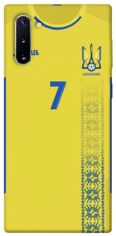 Чехол на Samsung Galaxy Note 10 UA-Football ver.3 фото 1 из 1