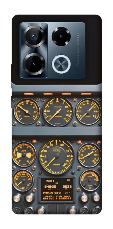 Чехол на Infinix Note 40 Pro 4G Airplane instrument panel фото 1 из 1