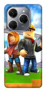 Чехол на TECNO Spark 20 Pro Roblox Builder Adventure фото 1 из 1