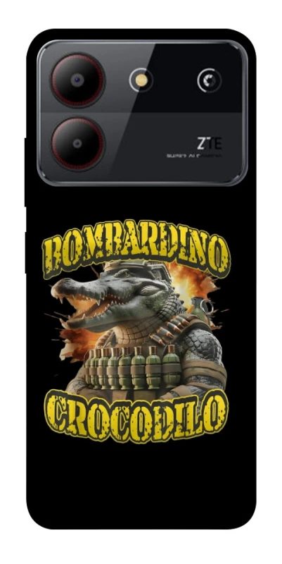 Чохол на ZTE Blade A54 4G Bombardino Crocodilo фото 1 з 1