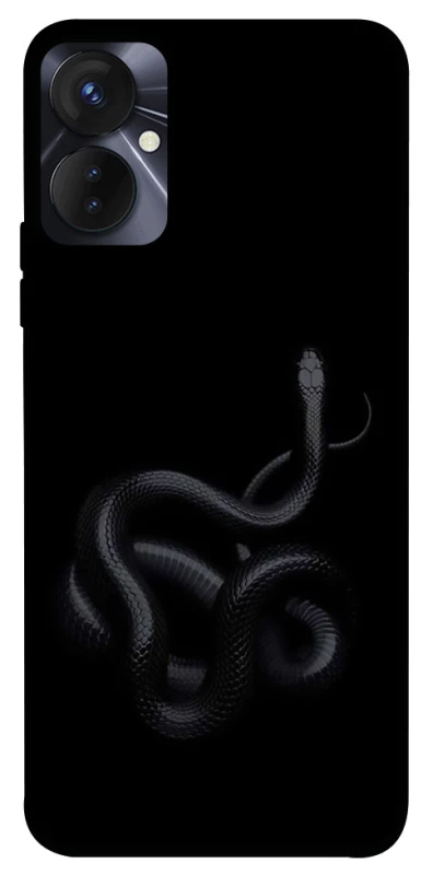 Чехол на TECNO Spark 9 Pro (KH7n) Black snake фото 1 из 1