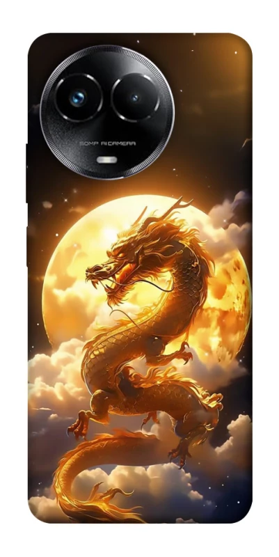 Чохол на Realme C67 4G Golden Dragon фото 1 з 1