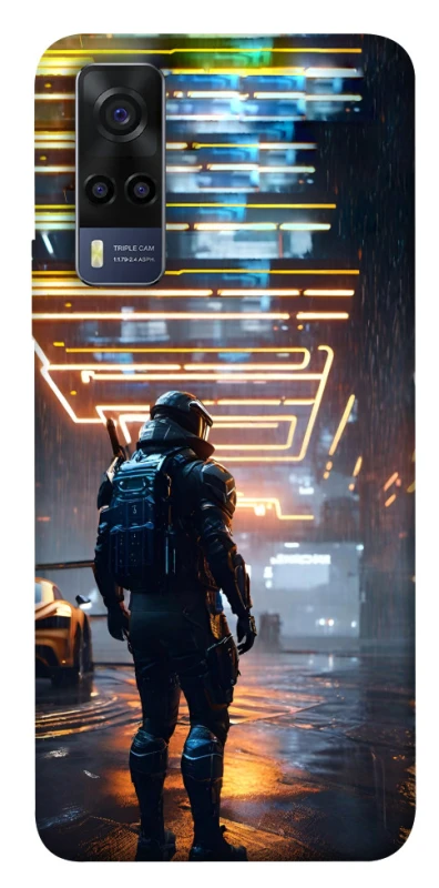 Чохол на Vivo Y53s Cyber character фото 1 з 1