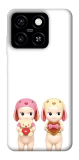 Чехол на ZTE Blade A55 4G Puppy Love Duo фото 1 из 1