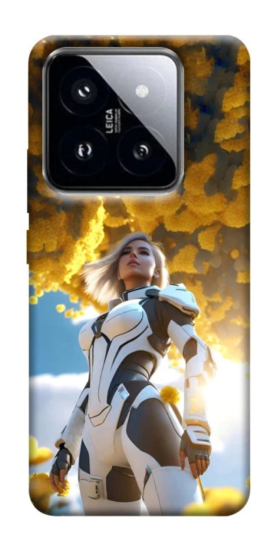 Чохол на Xiaomi 14 Pro Cyber space girl ver.3 фото 1 з 1