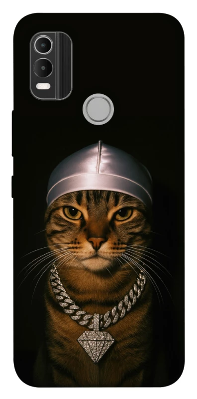 Чохол на Nokia C21 Plus Cat in Bling фото 1 з 1