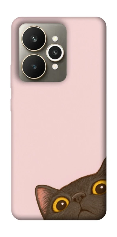 Чохол на Realme 15 Peeping cat фото 1 з 1