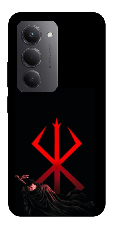 Чохол на Xiaomi Redmi 15 (EU) Berserk Red Logo фото 1 з 1