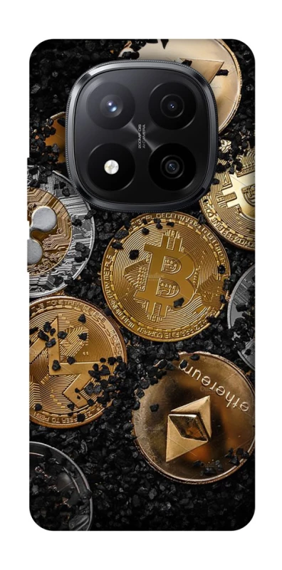 Чехол на Xiaomi Redmi Note 14 Pro+ 5G Many coins v2 фото 1 из 1