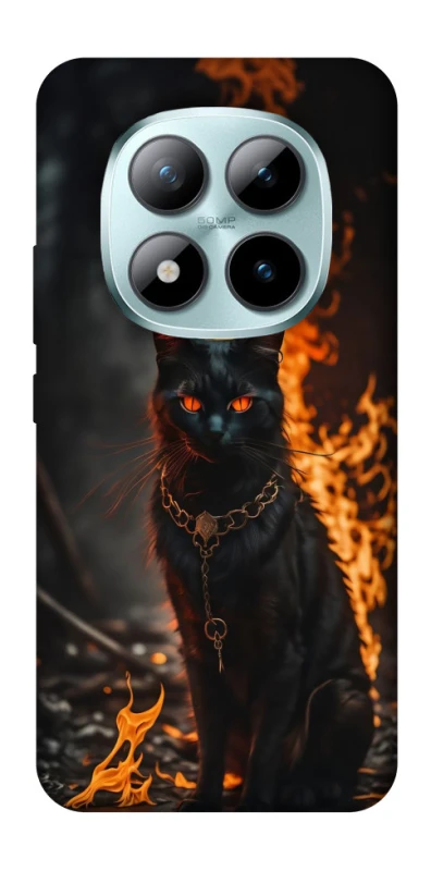 Чохол на Xiaomi Redmi Note 15 Pro+ 5G Вогняний кіт фото 1 з 1