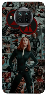 Чехол на Xiaomi Mi 10T Lite / Redmi Note 9 Pro 5G Black Widow фото 1 из 1