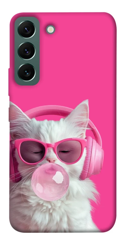 Чехол на Samsung Galaxy S22 Pink kitty фото 1 из 1