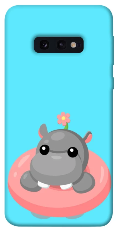 Чохол на Samsung Galaxy S10e Adopt Me Hippo Floatie фото 1 з 1
