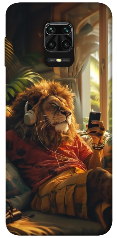 Чохол на Xiaomi Redmi Note 9s / Note 9 Pro / Note 9 Pro Max Лев v2 фото 1 з 1