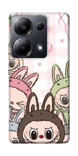 Чохол на Xiaomi Poco M6 Pro 4G All Labubu 2 фото 1 з 1