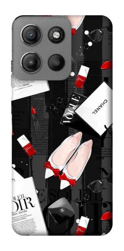 Чехол на Motorola Moto G15 Power Fashion collage ver.4 фото 1 из 1