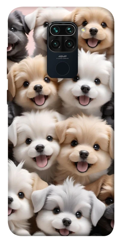 Чехол на Xiaomi Redmi Note 9 / Redmi 10X Doggy Love фото 1 из 1