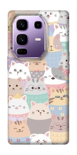 Чехол на Infinix Note 50 Pro+ Funny Kittens ver.2 фото 1 из 1