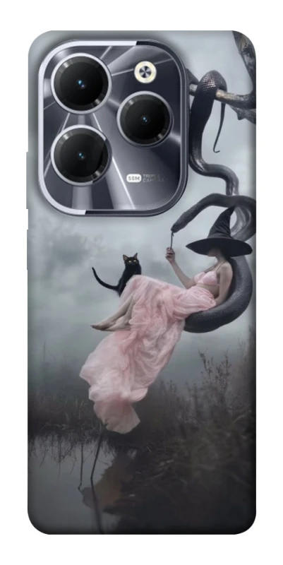 Чохол на Infinix Hot 40 Halloween Witch ver.5 фото 1 з 1