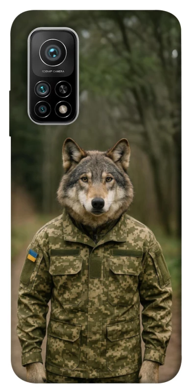 Чохол на Xiaomi Mi 10T Вовк захисник фото 1 з 1