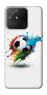 Чехол на Realme Narzo 50A Football Ball ver3 фото 1 из 1