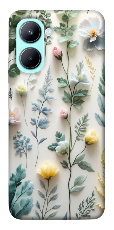 Чехол на Realme C33 Floral design ver.4 фото 1 из 1