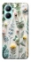 Чехол на Realme C33 Floral design ver.4 фото 1 из 1