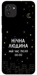 Чехол на Samsung Galaxy A03 Нічна людина фото 1 из 1
