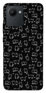 Чехол на Realme C30s Black Cats фото 1 из 1