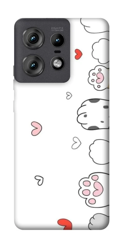 Чехол на Motorola Edge 50 Pro Paws фото 1 из 1