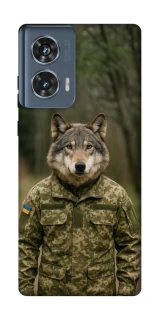Чохол на Motorola Edge 50 Вовк захисник фото 1 з 1