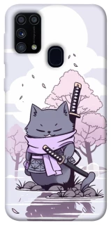 Чохол на Samsung Galaxy M31 Samurai cat фото 1 Чохол на Samsung Galaxy M31 Samurai cat фото 1 з 1