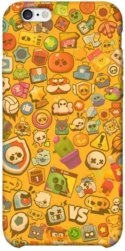 Чехол на Apple iPhone 6/6s plus (5.5") Brawl Stars ver.6 фото 1 из 1