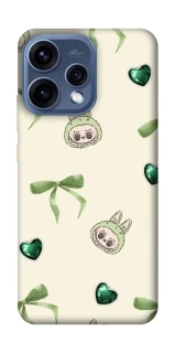 Чохол на Oppo Reno 15 Labubu Green Heart фото 1 з 2