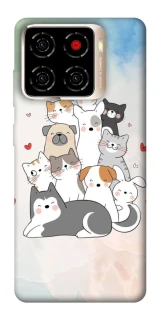 Чехол на ZTE Blade A56 Funny Pets ver.2 фото 1 из 1