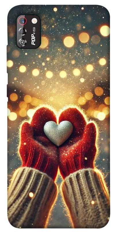 Чехол на TECNO POP 4 Pro Heart in hand фото 1 из 1