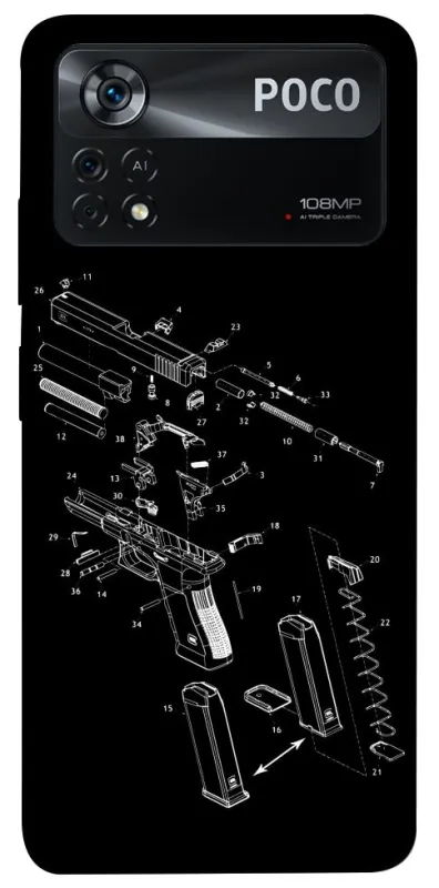 Чохол на Xiaomi Poco X4 Pro 5G LOCK фото 1 з 1