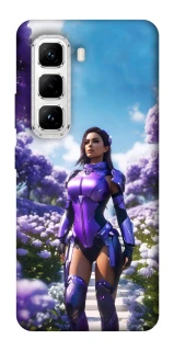 Чохол на Infinix Hot 50 Pro Cyber space girl ver.4 фото 1 з 1