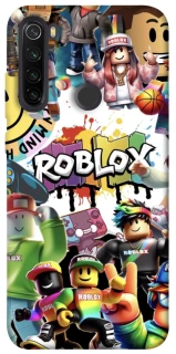 Чохол на Xiaomi Redmi Note 8T Roblox Characters Collage фото 1 з 1